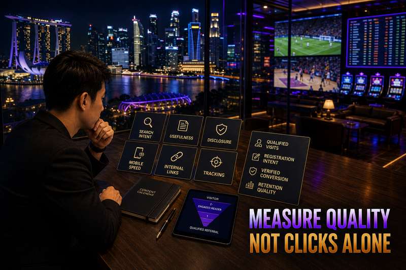 Affiliate content and qualified traffic scorecard